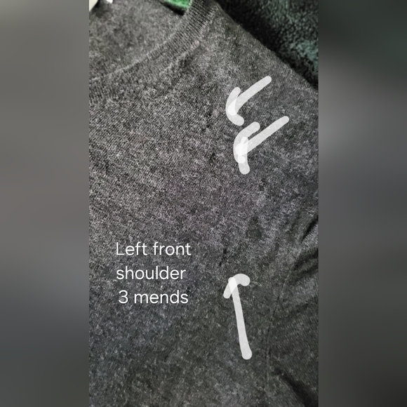 GAP Italian Merino Wool V Neck Sweater Mens XXL - Picture 4 of 8